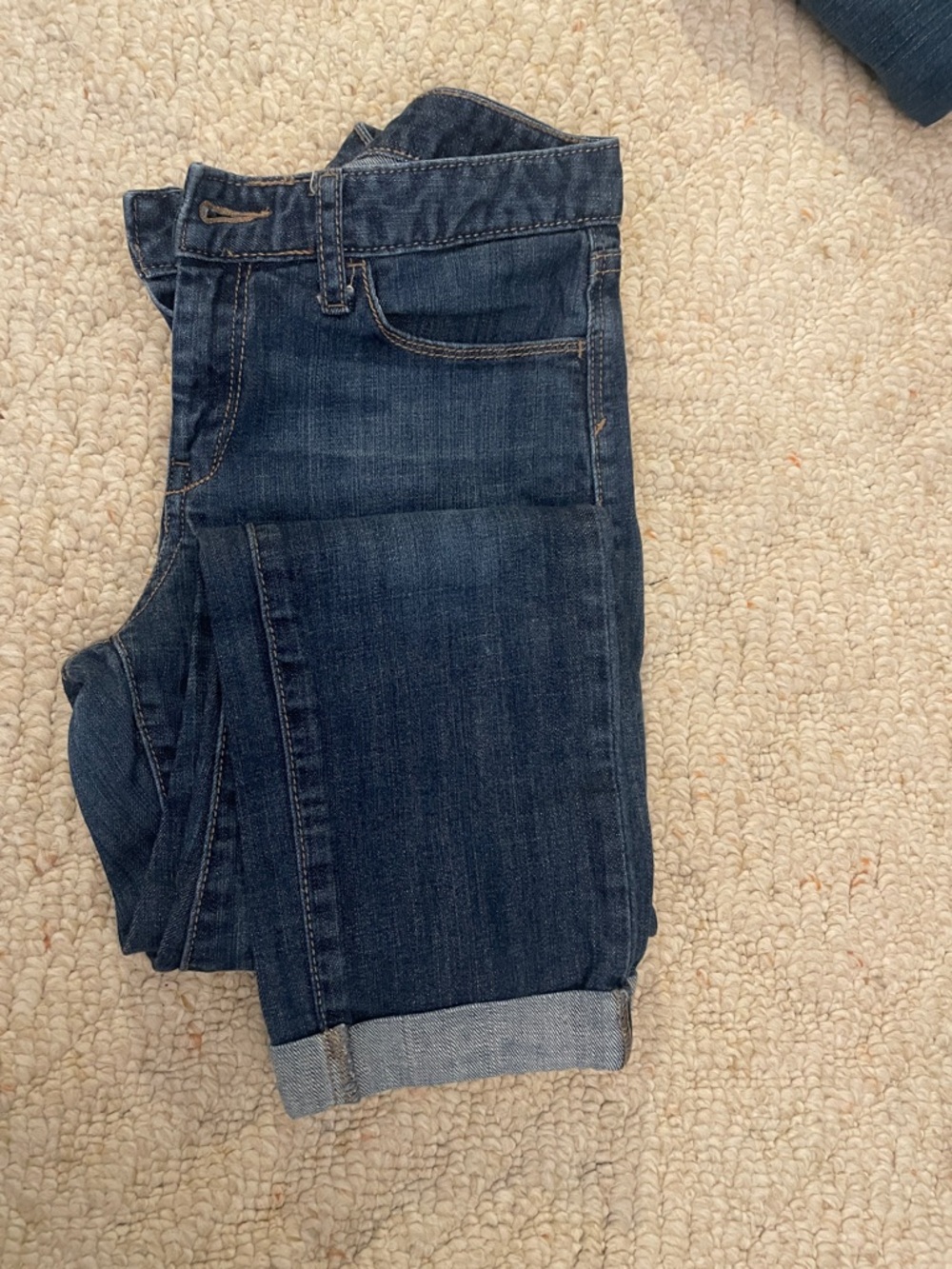 BANANA REPUBLIC Lightweight Jean Sz 27/4 W 13-14”/29”L Dk.Blue